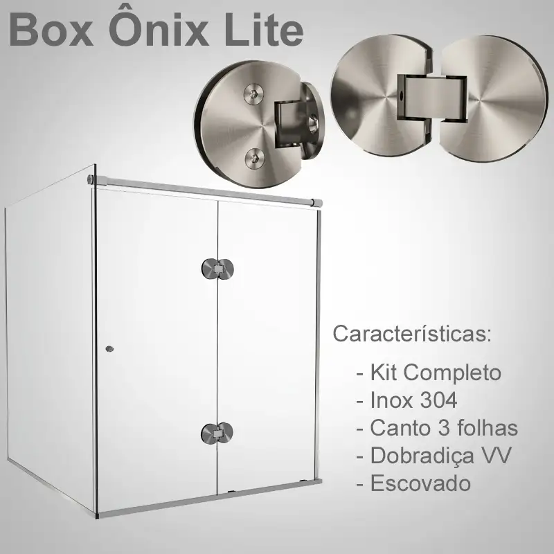 Canto 3 Folhas Escovado